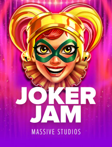 Slot del joker con tono caótico, vibrante y premiado.