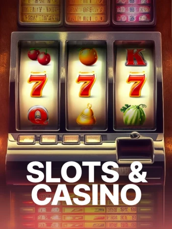 Slot oscuro con iluminación coral y sensación de lujo.